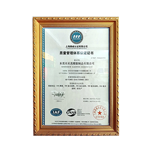 ISO9001-質(zhì)量管理體系認(rèn)證書(shū)